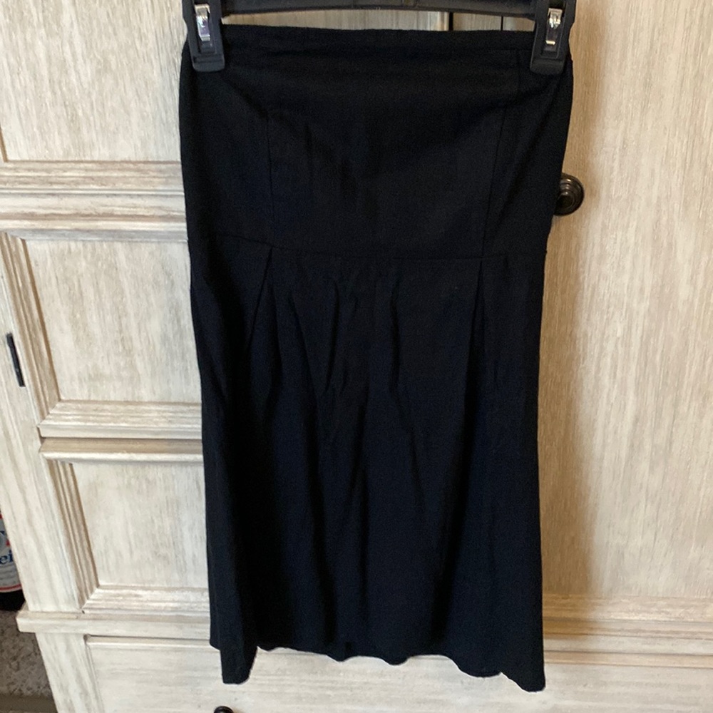 Old Navy Black Strapless Dress